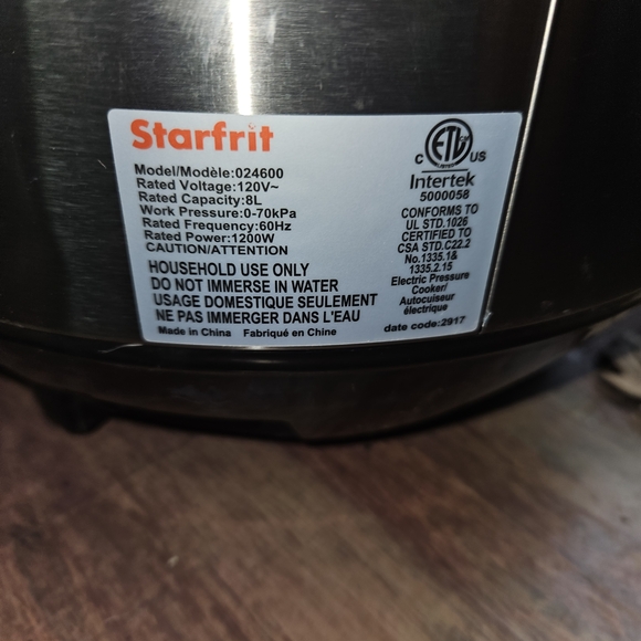 Starfrit Black Multi-Function Cooker - Picture 4 of 4